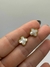 Brinco trevo madrepérola banhado à Ouro 18k, à prova d´água - comprar online