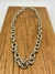 Choker elos banhada a ródio branco - comprar online