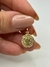 Pingente São Bento 12mm banhado a ouro 18k - comprar online