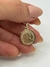 Pingente moeda 15mm banhado a ouro 18k - comprar online