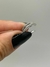 Piercing fake com 2 fileiras cravejadas em Prata 925 com banho de ródio branco - comprar online