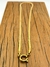 Colar fita 3mm com fecho bóia banhado a ouro 18k, 40cm, à prova d´água - comprar online