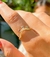 Anel coroa raimbow banhado a ouro 18k (tam 20/21) - comprar online
