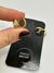 Dupla argolas cravejadas 1,1mm e 1,3mm banhados a ouro 18k - comprar online