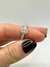 Anel solitário 5mm com borda cravejada e meia aliança em Prata 925 com banho de ródio branco (tam 14/15) - comprar online