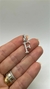 Pingente personalizado letra cravejada em Prata 925 com banho de ródio branco (para riviera) na internet