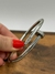 Bracelete prego com detalhes cravejados banhado à ródio à prova d'água - comprar online