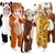 Macacão Fantasia Animal Petit Lume – Pijama Bebê com Capuz Panda, Raposa, Tigre e Mais
