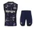 Kit Treino adulto - Camisa e Shorts - Chelsea Nike 25/26 - Azul com detalhes em salmão