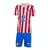 Kit Infantil Atlético de Madrid I 25/26 - Nike - Branco e vermelho