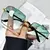 Óculos de sol sem moldura para mulheres, viseiras de sol transparentes, lentes - comprar online
