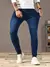 2025 primavera novos homens fino ajuste clássico jeans magros casual estilo de - comprar online