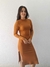 Vestido Longo Mariana | Manga Longa – Tecido Canelado - Larifashion
