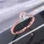 Anel noivado prata/gold/rose gold com pedras de zircônia aaa de alta qualidade - loja online