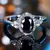 Anel cristal preto oval com corpo prata noivado