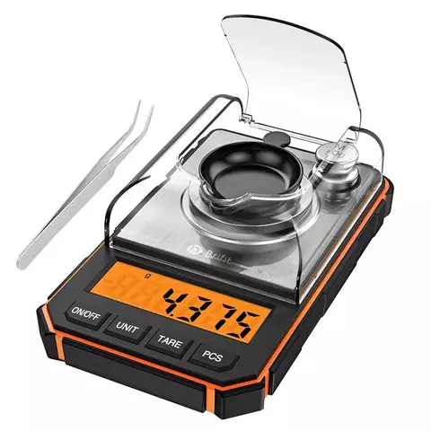 Professional Precision Pocket Electronic Digital Scale Milligrams with 50g Calibration Weights