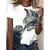 Women's short-sleeved streetwear t-shirt - buy online