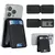 Magnetic Card Wallet – MagSafe-Compatible Credit Card Holder – PU Leather Cell Phone Case Card Pocket for Apple iPhone and Samsung on internet