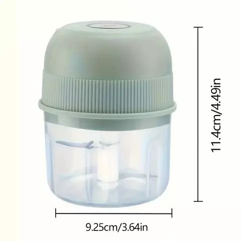Mini Electric Vegetable Chopper USB Meat Grinder Shredder