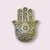PORTA SAHUMERIO MANO DE FATIMA JAMSA 15 X 18 CM DORADO - comprar online