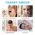 Tiras de nariz anti-ronco, dilatador nasal magnético de entrada de oxigênio, k - Globalshop