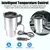 Água café leite caneca térmica acampamento viagem chaleira 12v 450ml aquecime - comprar online