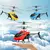 Mini helicóptero de controle remoto, aeronave de indução, modelo de brinquedo - comprar online