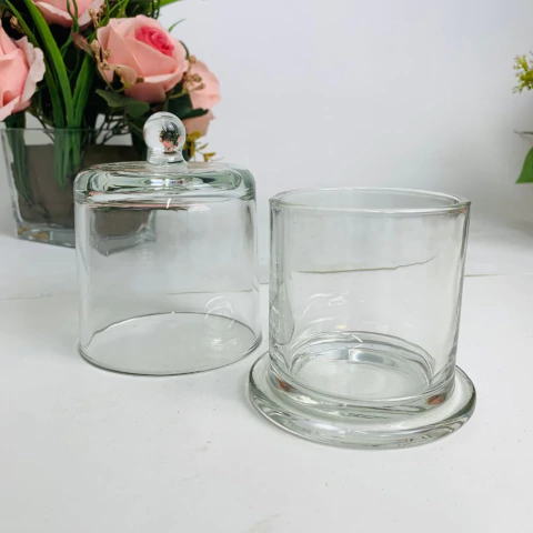 Porta Vela Domus/Cúpula De Vidro Transparente 210ml - comprar online