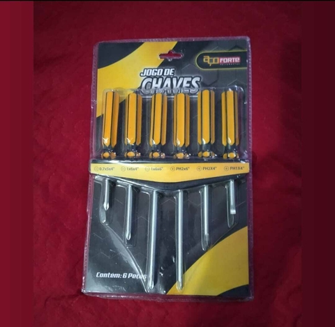 Kit 6 chave de fenda Philips - comprar online