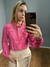 Camisa Social Manga Longa feminina Renda Forrada - comprar online