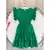Vestido Casual 3 Babados Manga Babado