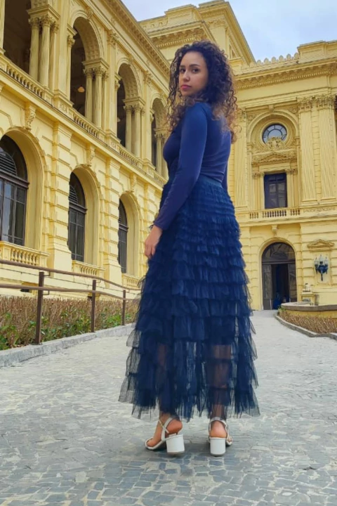 Saia Cecilia de Tule
