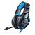 Onikuma Professional Gamer Headset, Preto Azul, Gamer