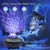 Luminaria Projetor Luzes Noturna Com Bluetooth Gira Estrelas Galaxia E59 - Future Gamer