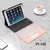 Teclado Bluetooth Sem Fio Chave Redonda com Touch para iPad Celular Tablet Laptop, Design Compacto, Portátil, Leve e Prático na internet