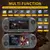 Sf3000 mini jogador de jogo portátil portátil 4.5 Polegada tela ips retro console de videogame embutido mais de 20000 jogos para ps1/gba/sfc - comprar online