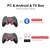 Terios t3 suporte bluetooth gamepad para android telefone pc joystick controle controlador de jogo sem fio para switch/ps3 accessorie - loja online