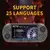 Sf3000 mini jogador de jogo portátil portátil 4.5 Polegada tela ips retro console de videogame embutido mais de 20000 jogos para ps1/gba/sfc