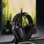 BINNUNE Fone de ouvido para jogos sem fio de 2,4 GHz com microfone para PS5 PS4 PC Mac Playstation Bluetooth Gaming Headset com microfone