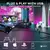 Kit de Microfone Gamer AmpliGame com Mudo Rápido, Microfone Condensador USB RGB com Braço Articulado de Metal para Celular, PC, PS4/5, Streaming - A2T
