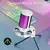 Microfone para jogos USB AmpliGame RGB com toque de luz mudo, microfone condensador com tripé para PC, PS4/5, laptop streaming podcasting -A2 - comprar online