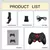 Terios t3 suporte bluetooth gamepad para android telefone pc joystick controle controlador de jogo sem fio para switch/ps3 accessorie - comprar online