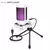 Microfone para jogos USB AmpliGame RGB com toque de luz mudo, microfone condensador com tripé para PC, PS4/5, laptop streaming podcasting -A2 na internet