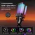 Conjunto de microfone USB para jogos AmpliGame com mudo rápido, kit de microfone condensador RGB com ganho de vol, redução de ruído para streaming, PC, PS5-Q6T - loja online