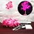 Luminária Delicadamente Feito De Rosa Arvore De Led Abajur Decorativa RF01RO