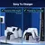 FC400 PS5 Controlador Carregador LED luz Suporte Duplo Carregador Dock PS5 Controlador Estação de Carregamento Acessórios para PlayStation 5 na internet