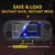 Sf3000 mini jogador de jogo portátil portátil 4.5 Polegada tela ips retro console de videogame embutido mais de 20000 jogos para ps1/gba/sfc - loja online