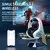 BINNUNE BW01 Fone de ouvido sem fio para jogos para PC PS4 PS5 Playstation 4 5, 2.4G sem fio Bluetooth USB Gamer Fones de ouvido com microfone - Future Gamer