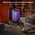 Conjunto de microfone USB para jogos AmpliGame com mudo rápido, kit de microfone condensador RGB com ganho de vol, redução de ruído para streaming, PC, PS5-Q6T - Future Gamer