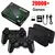 Console de videogame embutido, mais de 20000 jogos, retrô, portátil, 64g, 4k, tv, jogo, 2.4g, controle sem fio, gamepad - comprar online